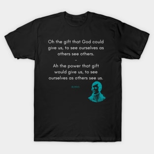 Robert Burns Quote T-Shirt